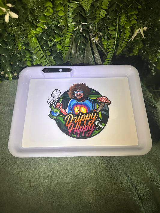 Drippy Hippy LED Rolling Tray